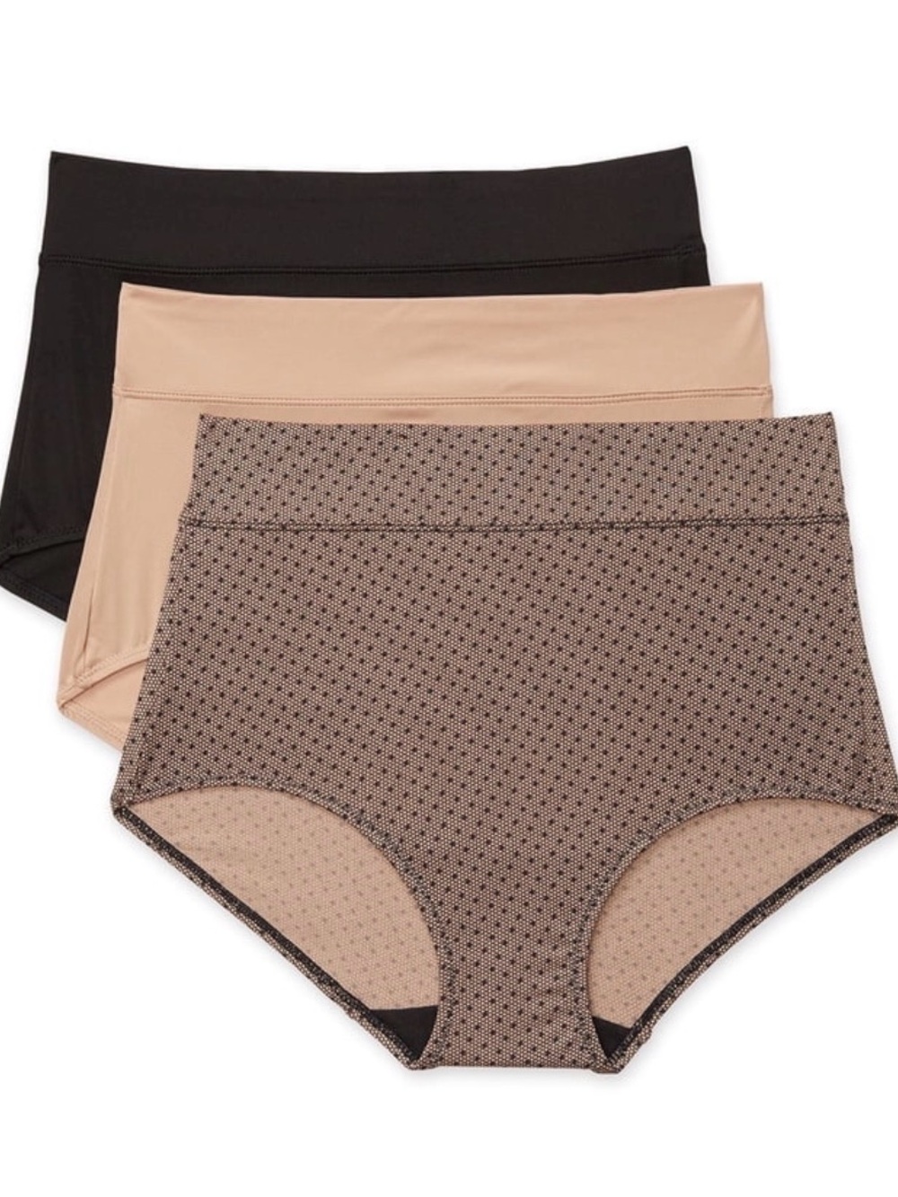NWT Warners Blissful Benefits 6 Pack Microfiber Briefs Underwear -Size 7 - Picture 2 of 6